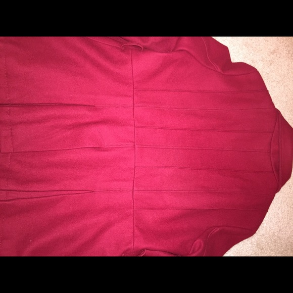 FLASH SALE!!  Red wool coat! - Picture 6 of 6